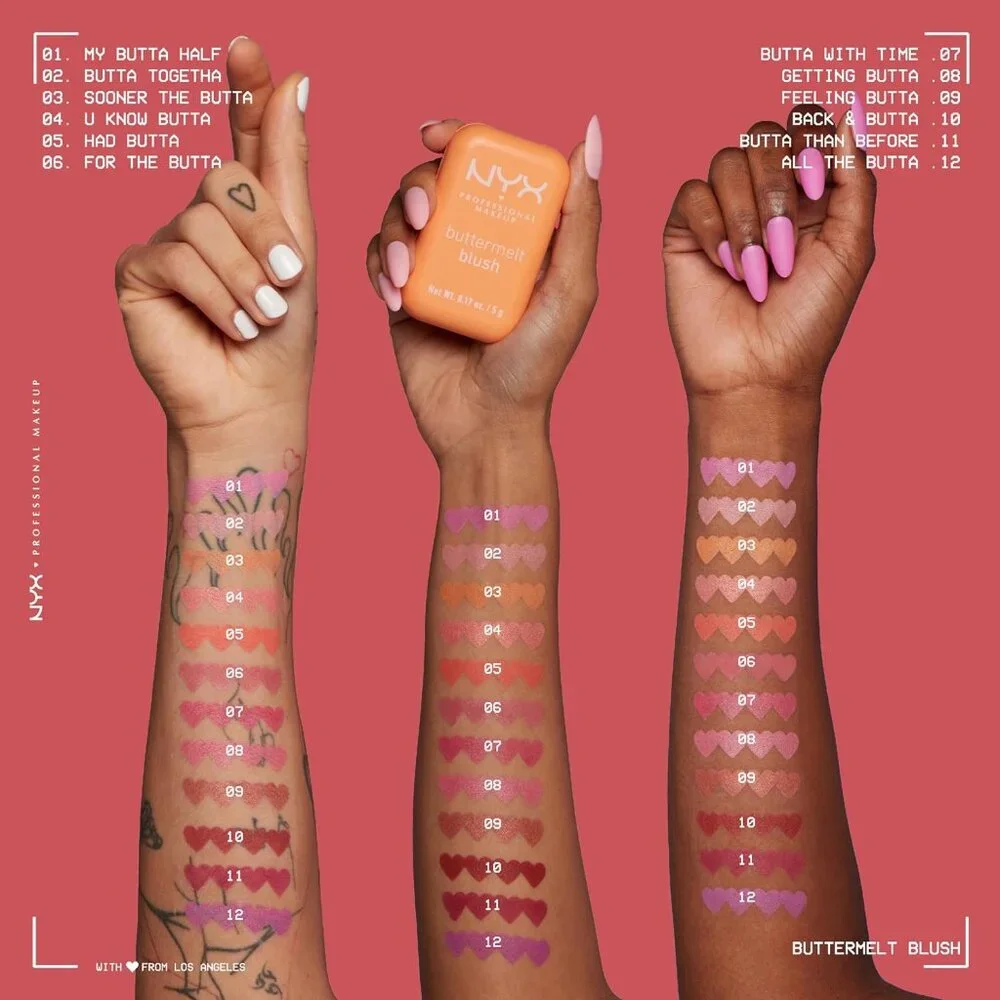 NYX PROFESSIONAL MAKEUP Butter melt Powder Blush